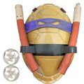 Turtle Shell Costume Set Halloween Party Favors Super Hero Costume Halloween Decor for Kids Birthday Party(Earthy Yellow)