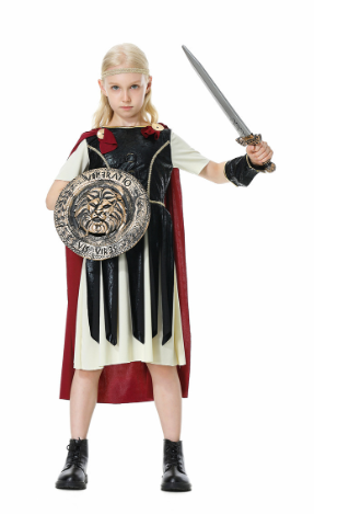 Spartan Kids Costume Set for Halloween (One Set)