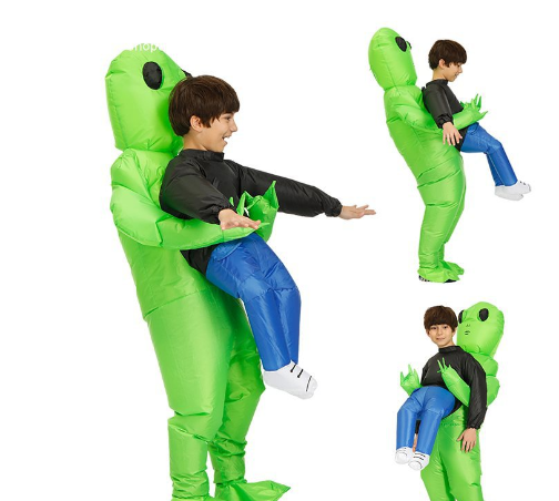 Inflatable Alien Costume - Halloween