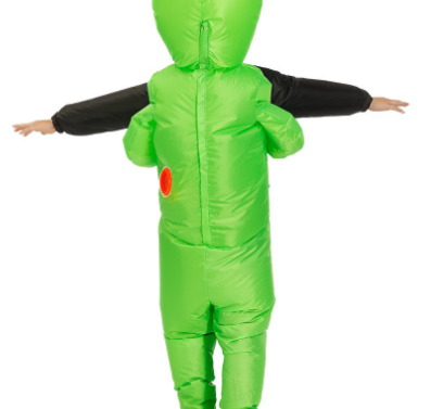 Inflatable Alien Costume - Halloween