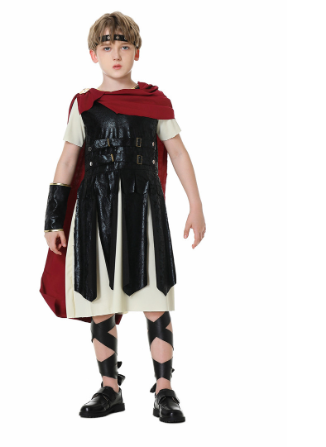 Spartan Kids Costume Set for Halloween (One Set)