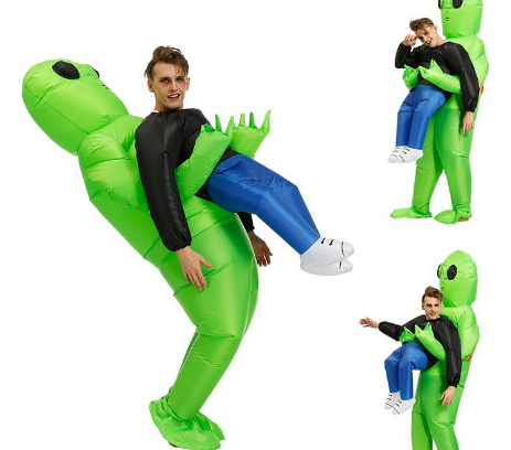 Inflatable Alien Costume - Halloween